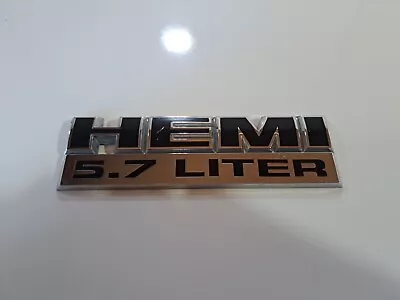 OEM 55078115AA 5.7 HEMI V8 Fender Badge/Emblem (Fits 2006-2012 Dodge Ram) • $10