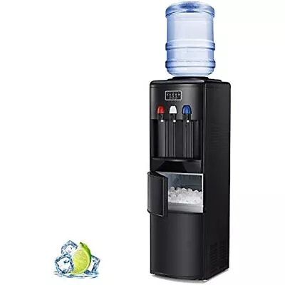 $319.99 • Buy Water Dispenser Ice Maker 3-in-1 Water Dispenser 5 Gallon Bottl Water Cooler