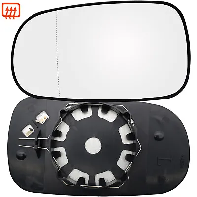 Left Hand Side Wing Mirror Glass Heated Wide AngleFor Saab 9-3 9-5 03-09 93 95 • $15.99