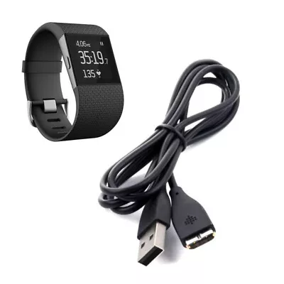 USB Charging Cable Charger For Fitbit Surge Fitness Watch Wristbands Z • $7.07