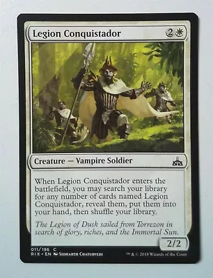 Legion Conquistador *PLAYSET* Magic MtG X4 Rivals Of Ixalan • $1.99