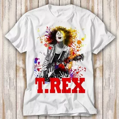 T.REX Band Mark Bolan Rock Punk T Shirt Top Tee 4298 • $8.34