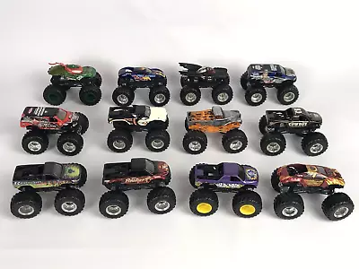 Hot Wheels MONSTER JAM TRUCK Lot Of 12 • $24.50