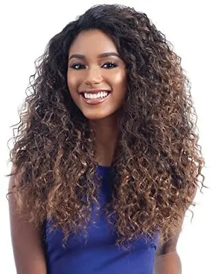 FreeTress Equal Deep Invisible L Part Lace Front Wig SHALOME • £34.95