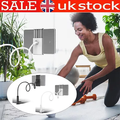 £9.45 • Buy 360ºGooseneck Table Holder Bed Stand Clamp Mount For IPad Tablet Kindle Flexible