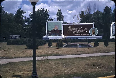 Banner Whitehill Furniture Billboard 1940s Slide 35mm Kodachrome Indianapolis • $34.25