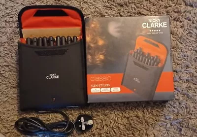 Nicky Clarke 18 Porfessional Flexi Stylers Never Used  • £24.99