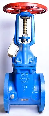 Nibco Iron Fire Service Main Gate Valve 6  Flanged  F607-RW • $989.99