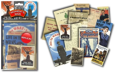 Women’s War Memories Pack Memorabilia Nostalgic Replica Artwork Retro • £6.65