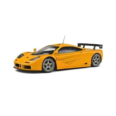 1/18 Scale McLAREN - F-1 GTR SHORT TAIL 1996 Orange Diecast By Solido S1804104 • $189.89