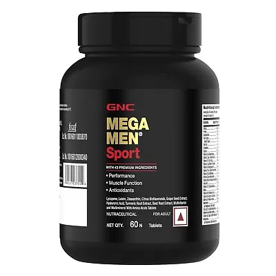 GNC Mega Men Sport Multivitamin For Men Tablets Choose Size Free Shipping World • $23.40