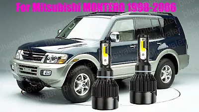 LED MONTERO 1998-2006 Headlight Kit H4/9003 6000K White CREE Bulbs HI/Low Beam • $25.96