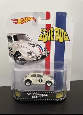 Hot Wheels Retro Entertainment The Love Bug Volkswagon Beetle 2013 • $110