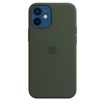 MHKR3FE/A Genuine Apple IPhone 12 Mini Silicone Case Cyprus Green • $12