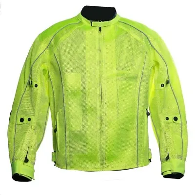 6th Gear Summer Riding Motorcycle Mesh Jacket Size 52 3XL 3X Harley Scooter • $69.99