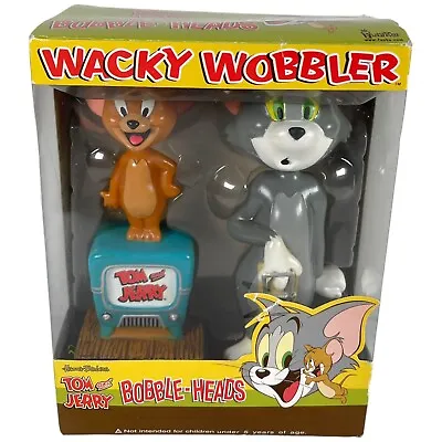 Funko TOM AND JERRY Wacky Wobbler Cartoon Bobble Heads Hanna Barbera Warner Bros • $80