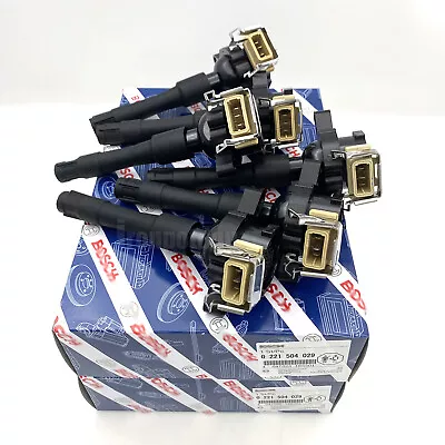 6 Pack Ignition Coils 0221504029 Fits For BMW E36 E46 E39 E38 E53 323i 325i • $145