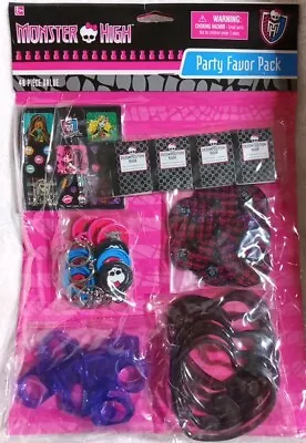 Monster High Mega Mix Party Favor Value Pack 48 PCs  • $18