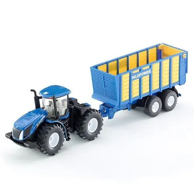 £27.99 • Buy Siku 1947 New Holland T9.560 With Silage Trailer 1:50 Scale Tractor Toy Model