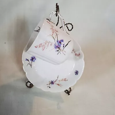 Antique H&Co. Haviland & Co. Limoges France Porcelain Teacup W/ Purple Thistles • £33.75