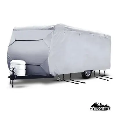 Weisshorn 20-22ft Caravan Cover Campervan 4 Layer Heavy Duty UV Carry Bag Covers • $168.56