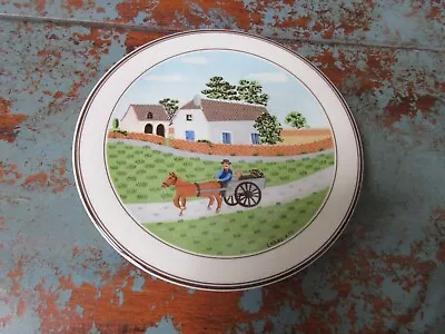 Villeroy & Boch 6.5  Design Naif  Country Life Theme  Hot Plate Dish • $21.99