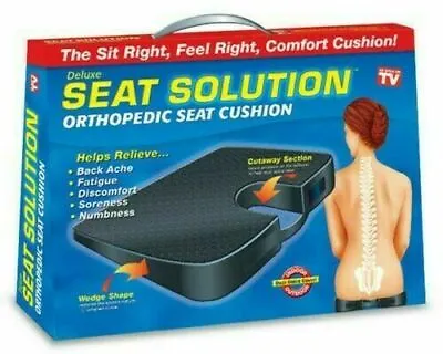 £12.99 • Buy Seat Cushion Orthopedic Wedge Tailbone Pillow Coccyx Spine Pain Relief Solution