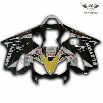 NTU Injection Black Yellow Cowl Fairing Fit For Honda 2001-2003 CBR600F4I Z040 • $479.99