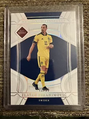 2022 Panini National Treasures FIFA World Cup - Zlatan Ibrahimovic -  Sweden /99 • £25