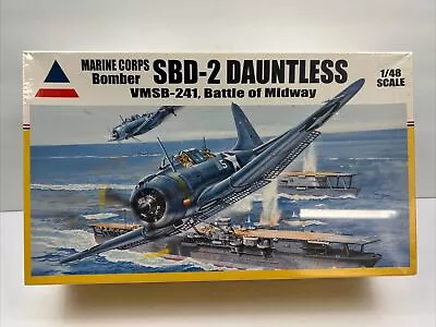 Accurate Miniatures SBD-2 DAUNTLESS 1/48 Model US Navy Bomber BATTLE OF MIDWAY • $39.99