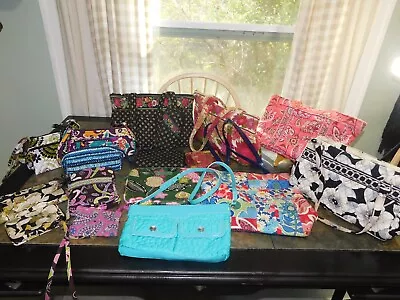 Vera Bradley 19-handbags & Accessories Bundle In Many Patterns ~ Mostly Retired • $35