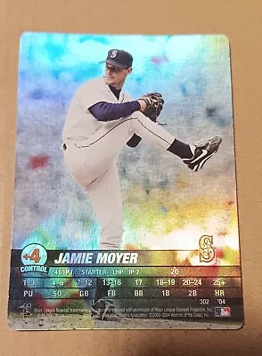 2004 MLB Showdown Jamie Moyer Foil #302 Seattle Mariners DAMAGED • $2