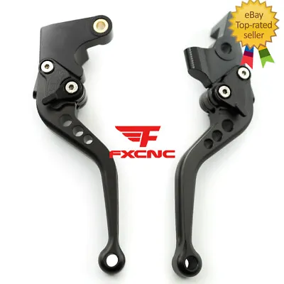 For CB1300 2005-2013 VTX1800 2002-2008 CNC Brake Clutch Levers Short Adjustable • $19.99