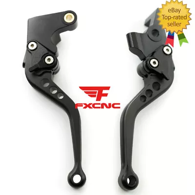 For DR650S/SE 1994-2020 Adjustable Short Brake Clutch Levers CNC Motorcycle BLK • $19.99