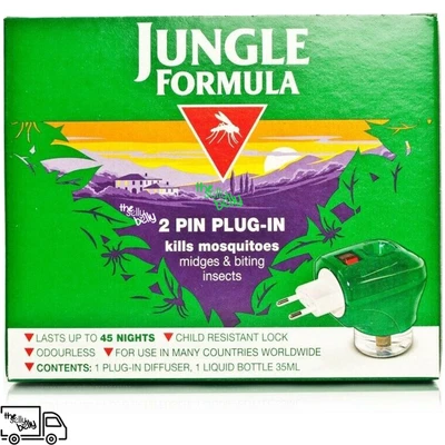 £12.99 • Buy Jungle Formula Mosquito Killer & Insect Repellent Plug In Diffuser Midges