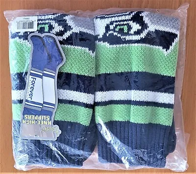 Nfl Knee High Slipper Slides Womens Slippers Socks Forever Collectibles Size S  • $29.99