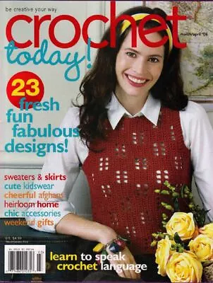 $13.99 • Buy CROCHET TODAY MAGAZINE 47 Select Issue Collection USB