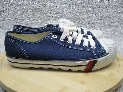 VINTAGE PRO KEDS Shell Toe Sneakers W 11 M 9.5 Blue PKF-6414M Blue White Low Top • $246.51