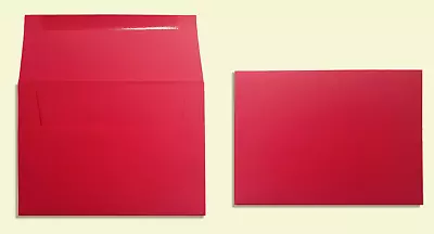 A2▪A6▪A7▪A9 Low Cost Discount Holiday Red Envelopes - Various Quantities • $6.10