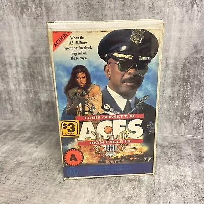 Aces Iron Eagle 3 VHS Movie Video Cassette Tape • $17.95