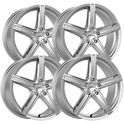 (Set Of 4) Vision 469 Boost 17x7 5x4.5  +38mm Silver Wheels Rims 17  Inch • $539.96