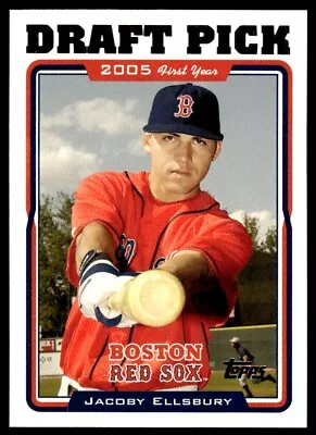 2005 Topps Updates & Highlights Jacoby Ellsbury Rookie Boston Red Sox #UH317 • $1.99