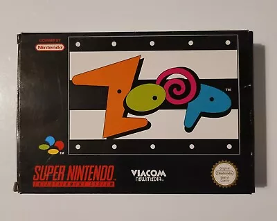 Zoop - Super Nintendo SNES Game - Boxed - PAL • £8.27