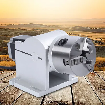 80mm Laser Marking Machine Rotary Axis Chuck Engraving Machine Rotating Shaft US • $164.35