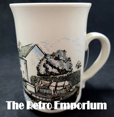 ASHDALE Pottery Mug HORSE Country Scene VINTAGE Retro Coffee Mug MCM Ceramic • $5