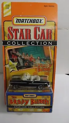 Matchbox Star Car Collection The Brady Bunch Black '55 Chevy Convertible • $4.49