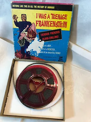 I Was A Teenage Frankenstein Horror Movie 1957 Lovely Graphic B/W Super 8mm • $18.61