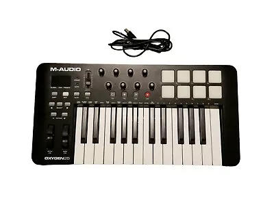 M-Audio Oxygen 25 MKIV USB 25 Key Keyboard Controller With USB Cable  • $68.97