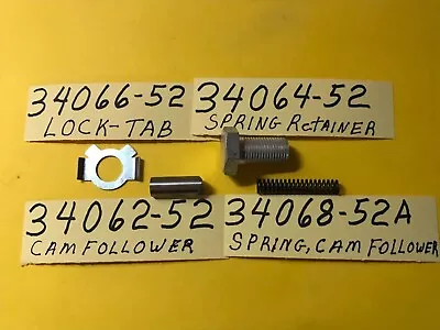 Harley 34064-52 Spring Retainer Cam Follower Kit Big Twins 1952-1979  (4) Speed  • $33