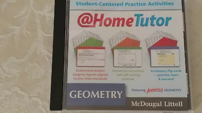 Geometry Grades 9-12 At-home Tutor: Mcdougal Littell High School Math  • $4.99